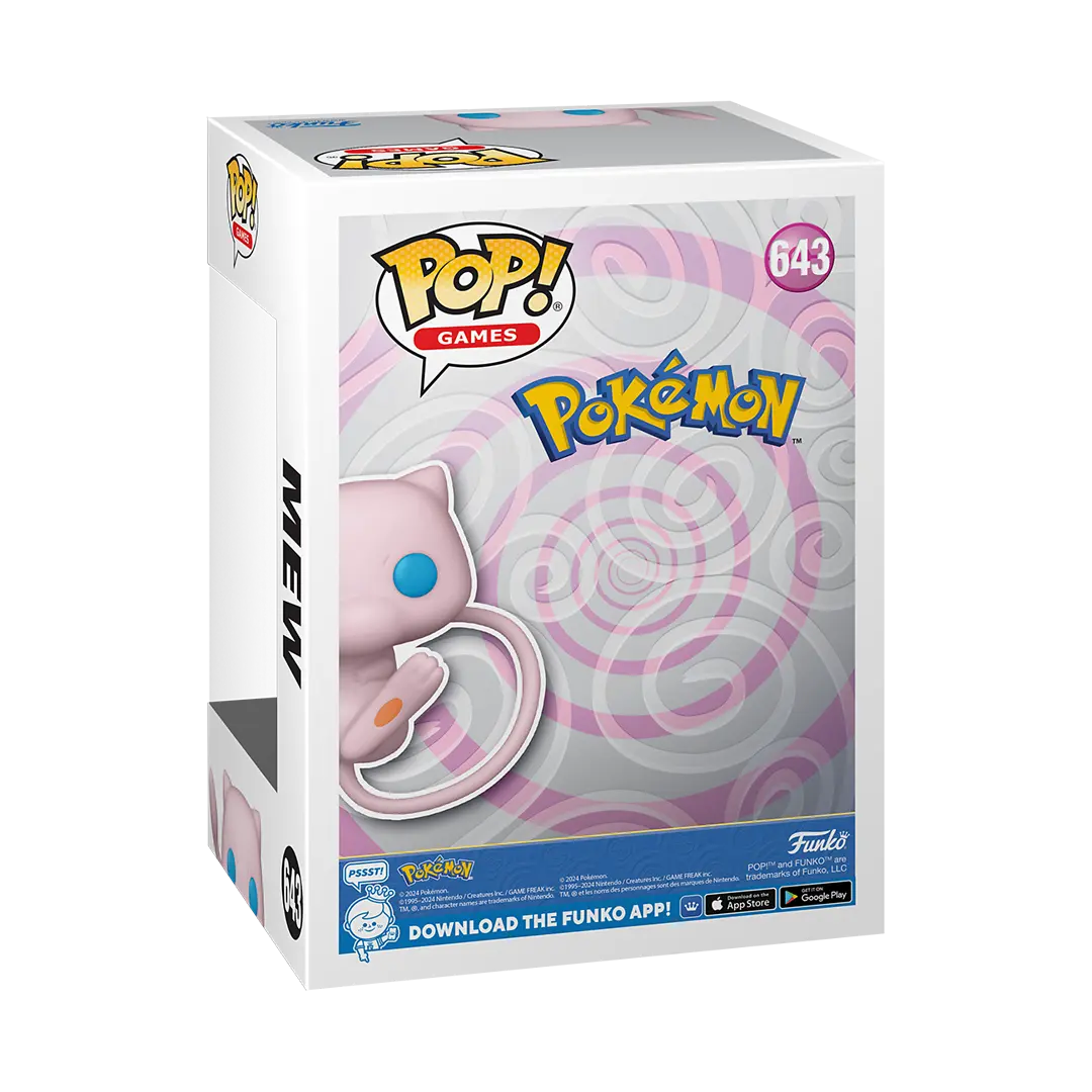 Funko POP! Pokémon – Mew #643 Vinylfigur (9 cm)