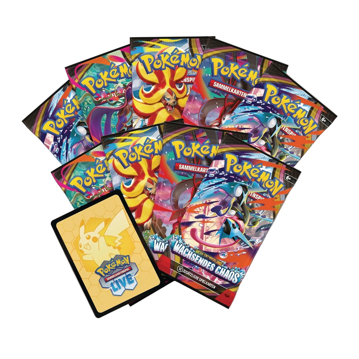 Pokémon TCG Wachsendes Chaos Top-Trainer-Box DE