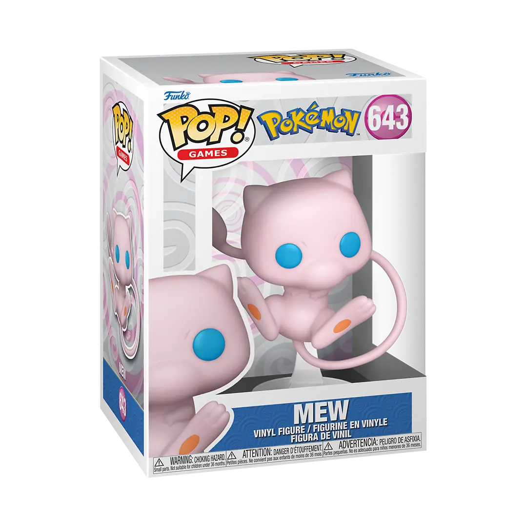 Funko POP! Pokémon – Mew #643 Vinylfigur (9 cm)