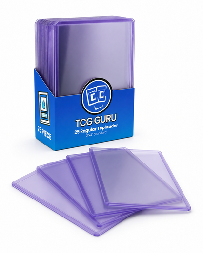 TCG Guru Regular Toploader 3" x 4" (25)