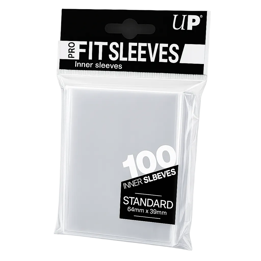 UP Pro Fit Sleeves – 100 Stück (Standard 64x89mm)