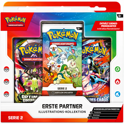 Pokémon Erste-Partner-Kollektion Serie 2 – Boosterpack + Promokarten