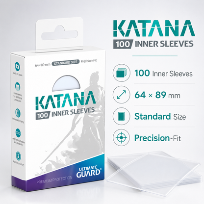 Katana Inner Sleeves Standard 100 Stück