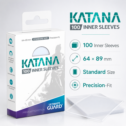 Katana Inner Sleeves Standard 100 Stück