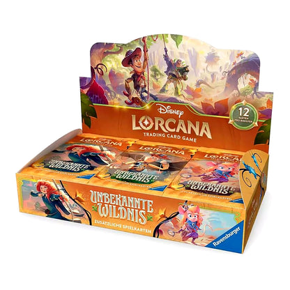 Disney Lorcana: Unbekannte Wildnis Booster Display (Set 12) – DE OVP