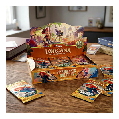 Disney Lorcana: Unbekannte Wildnis Booster Display (Set 12) – DE OVP