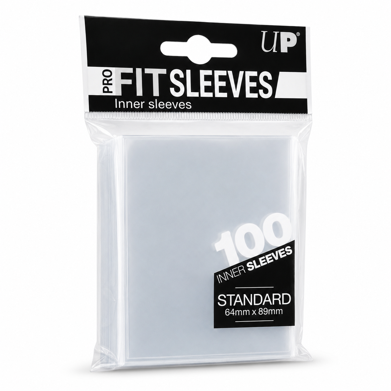 UP Pro Fit Sleeves – 100 Stück (Standard 64x89mm)