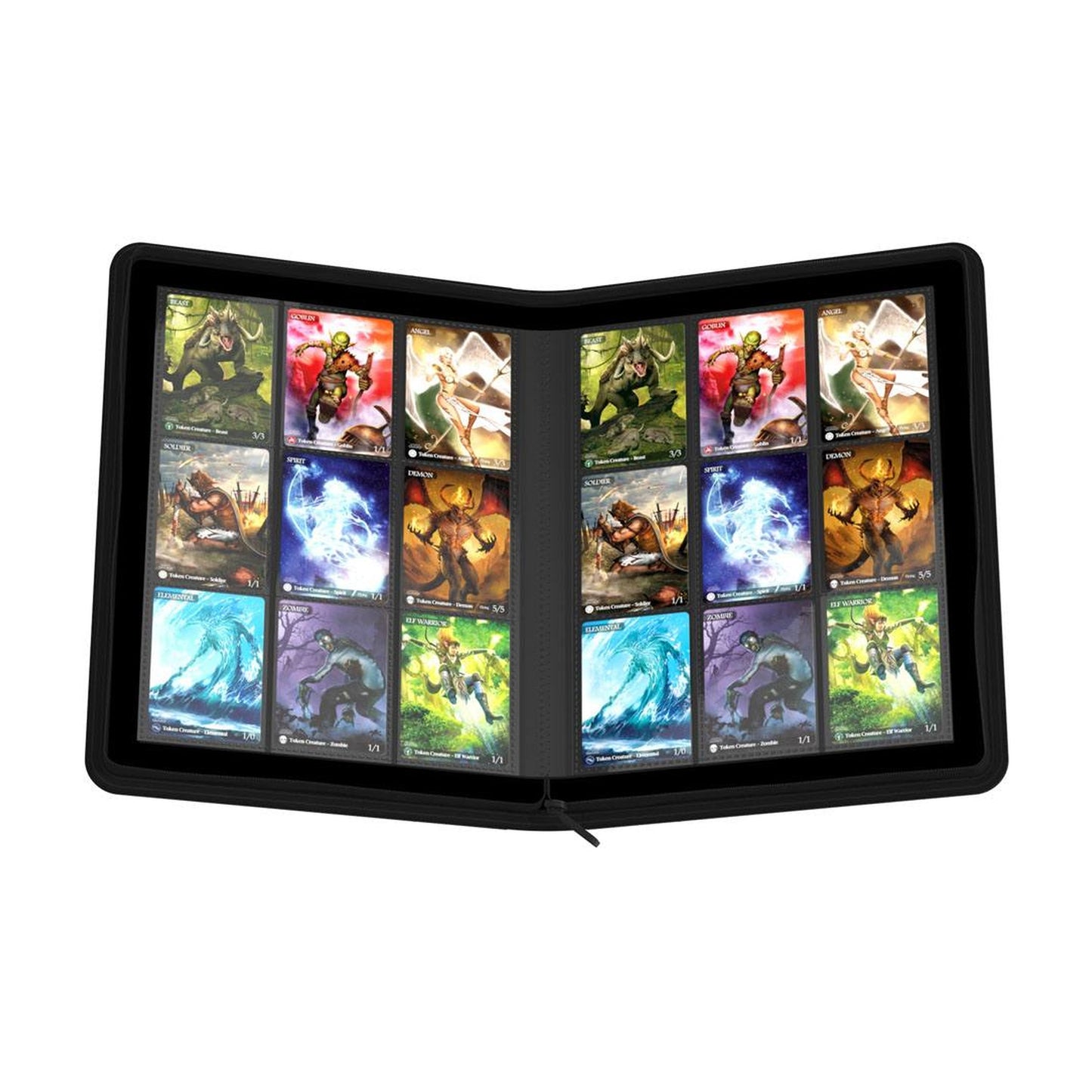 Ultimate Guard Zipfolio 360 18-Pocket Xenoskin - Black