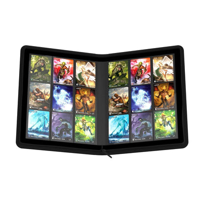 Ultimate Guard Zipfolio 360 18-Pocket Xenoskin - Black